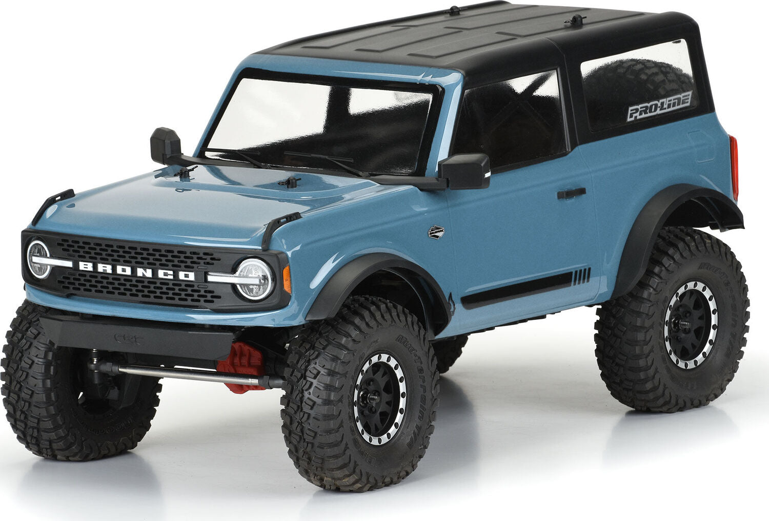 1/10 2021 Ford Bronco Clear Body Set 11.4" Wheelbase: Crawlers